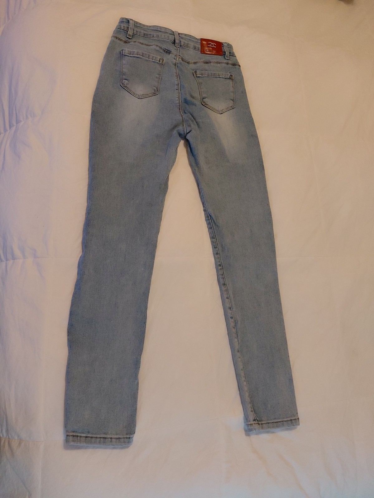 Elena Botelli Stretch Jeans Blue Size Xl Euc 5 Pkt